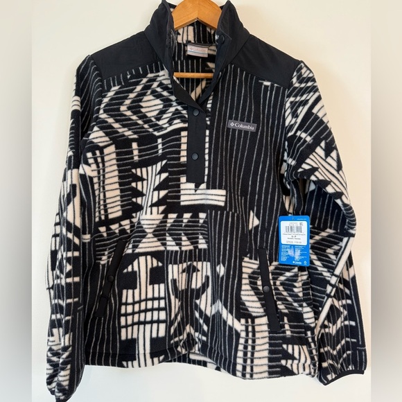 COLUMBIA Sawyer Rapids FS Printed Half Snap Pullover - Picture 1 of 9